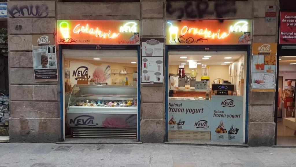 La horchatrería Neva de la calle de Tallers en el Raval