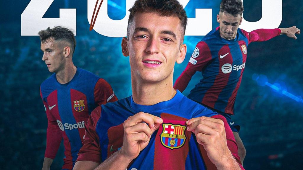 Marc Casadó renueva con el Barça hasta 2028