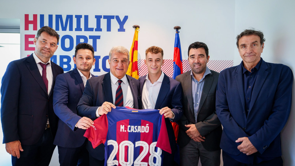 Marc Casado renueva con el Barça