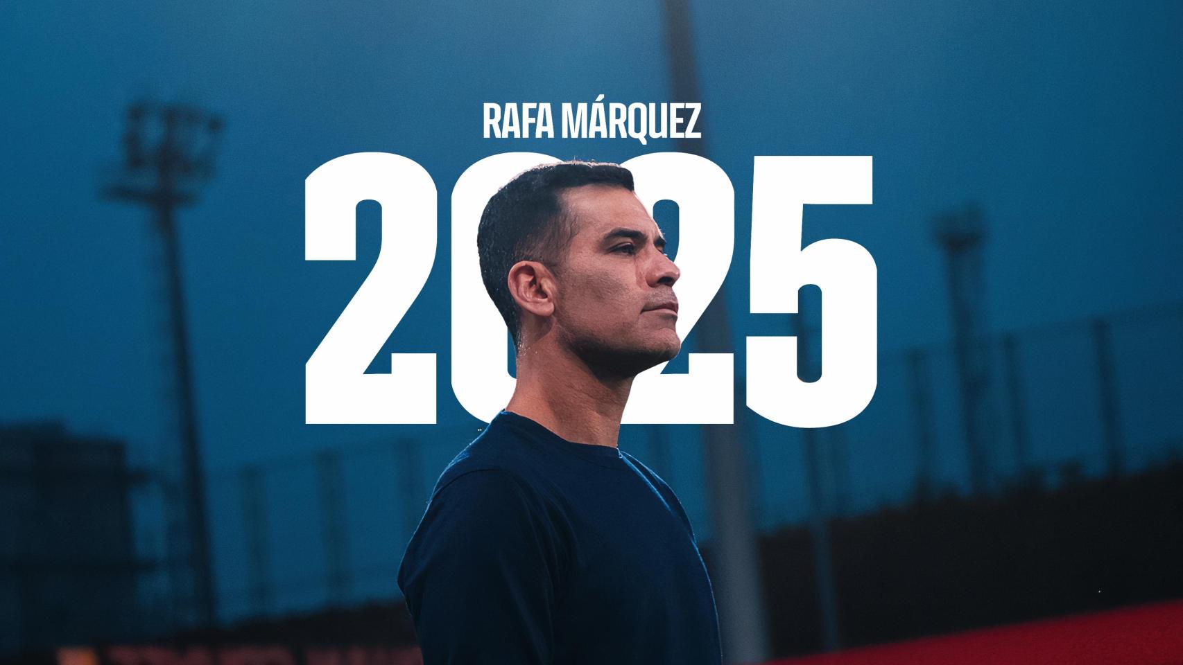 Rafa Márquez renueva con el Barça B hasta el 30 de junio de 2025