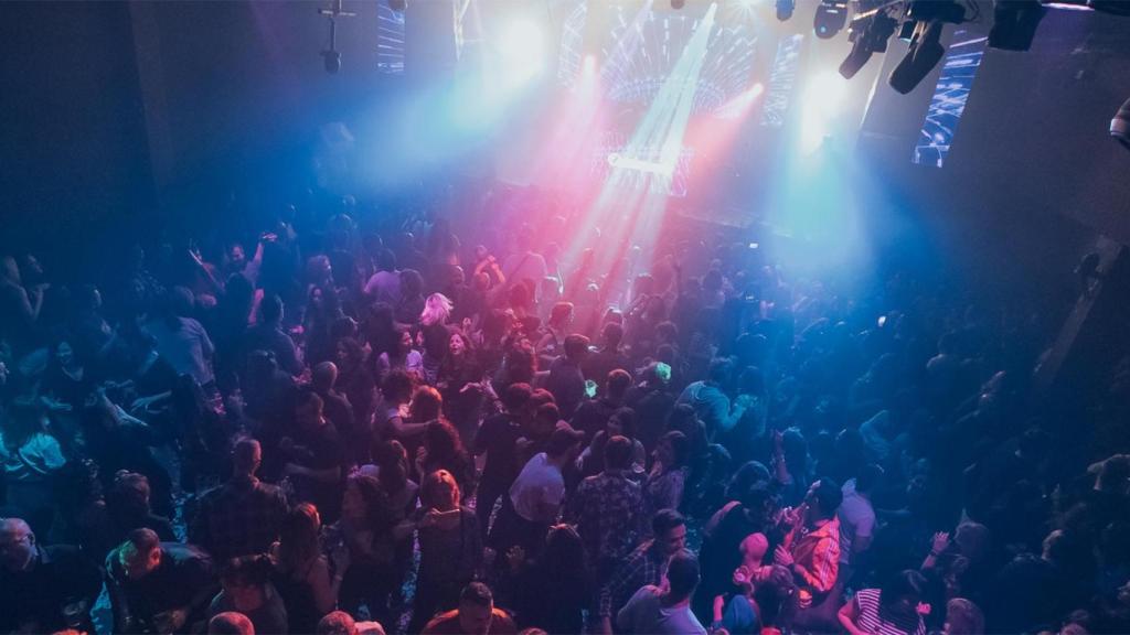 Interior de la discoteca Salamandra