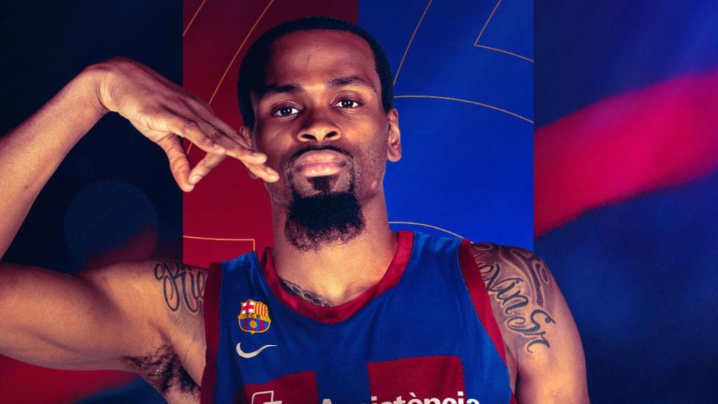 Kevin Punter, presentado como nuevo jugador del Barça de basket