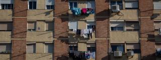 Edificios del barrio de Ciutat Meridiana, una de las zonas donde se actuará en el Pla de Barris 2025-28 del Ayuntamiento