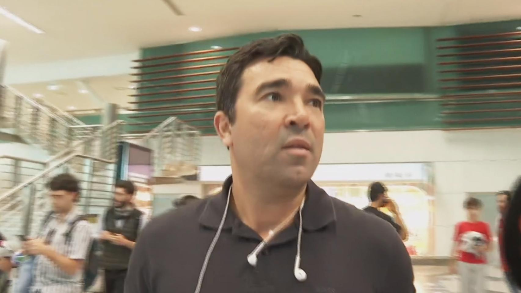 Deco, pillado en el aeropuerto de Oporto