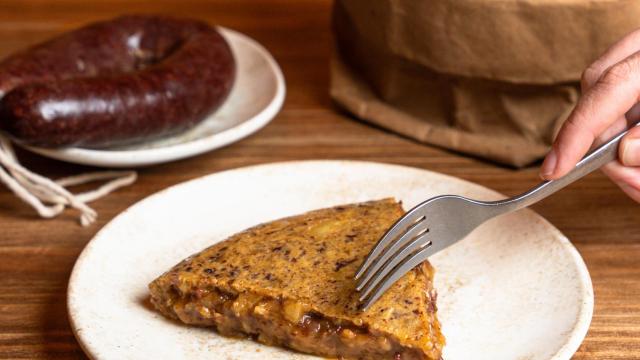 La tortilla de butifarra de Perol de La Martinuca