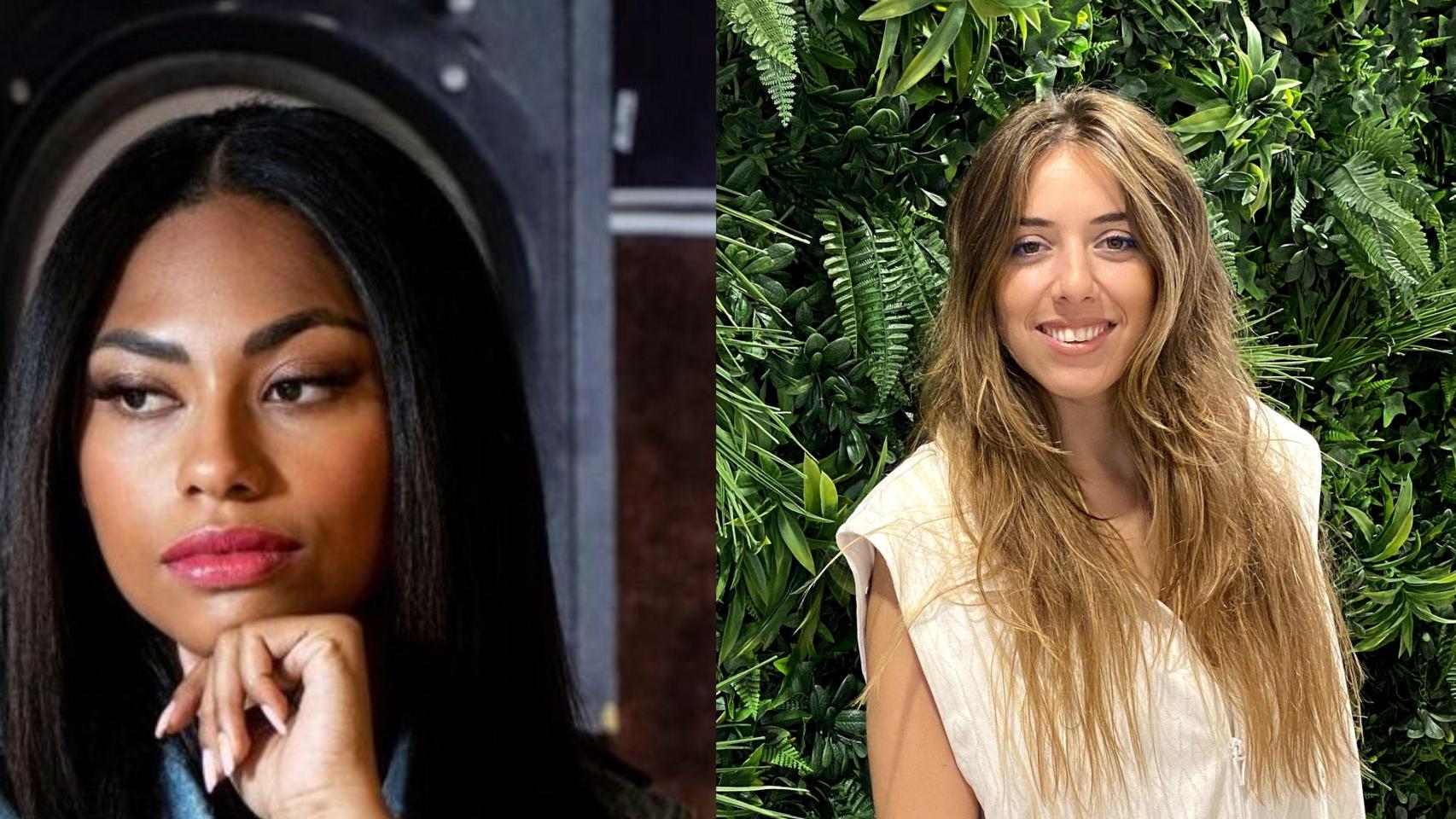 Nia Correia y Marina Carmona