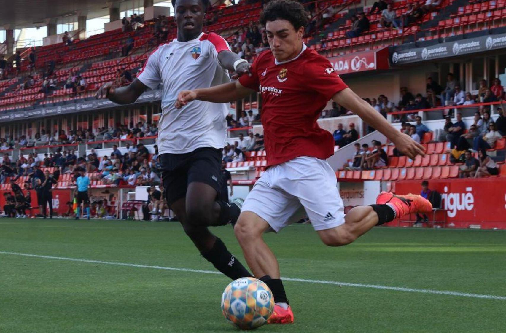 Jan Virgili, juvenil del Nàstic a punto de fichar por el Barça