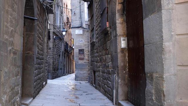Barrio de El Call en Barcelona