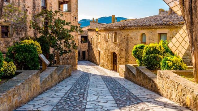 Imagen de archivo de Pals, en la Costa Brava