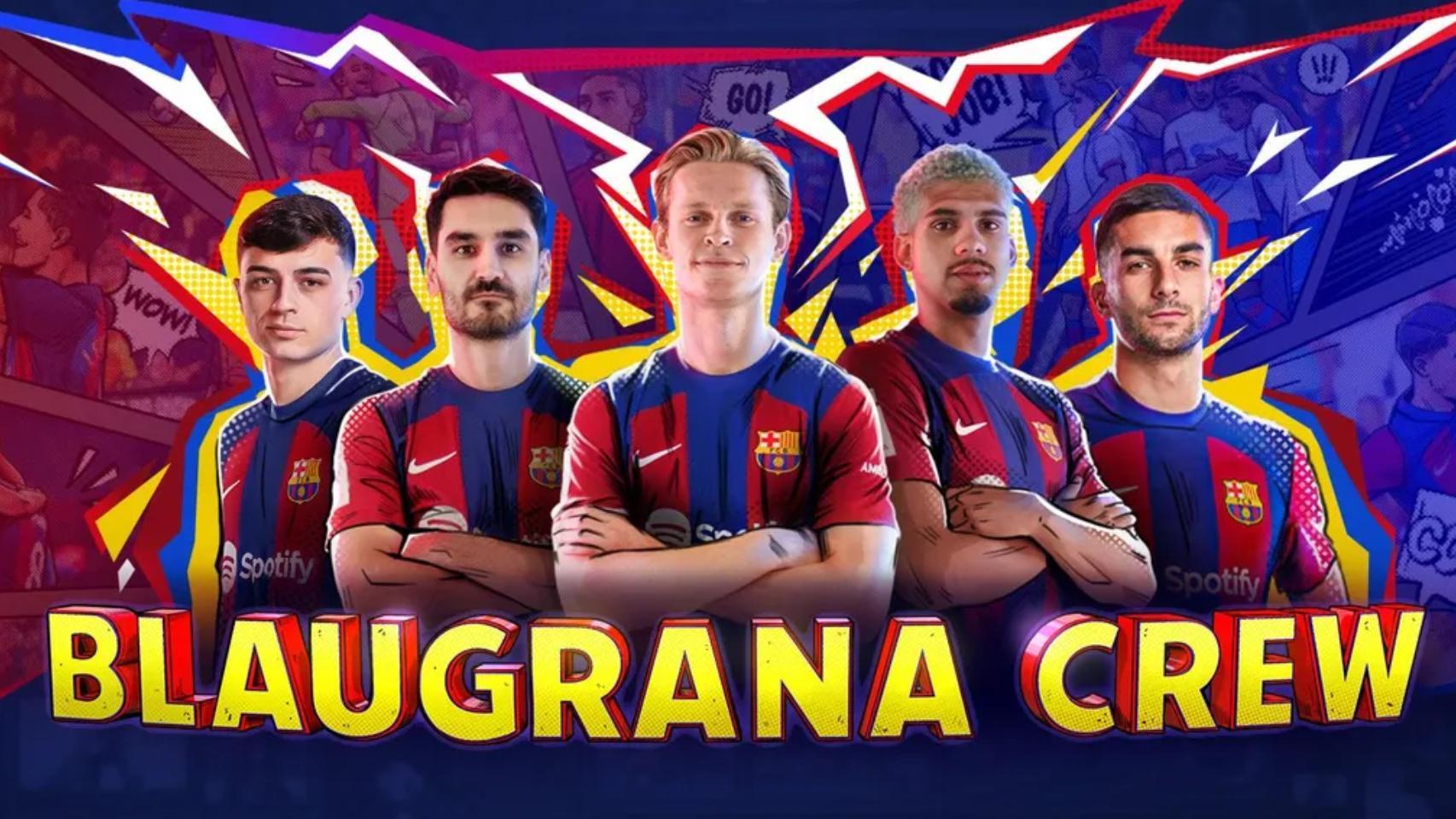 El diseño oficial del Barça para presentar la renovación de un patrocinador