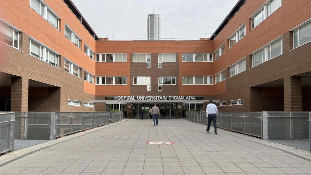 Imagen del Hospital de Igualada, donde se han producido los hechos