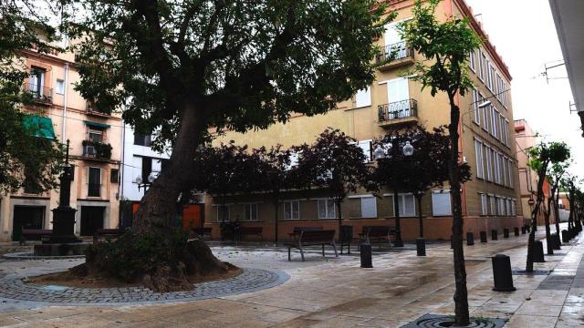 La plaza Prim de Poblenou