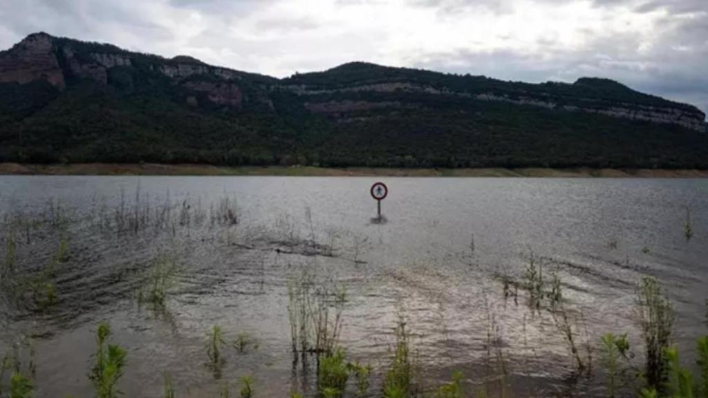 El pantà de Sau en una imatge d'arxiu