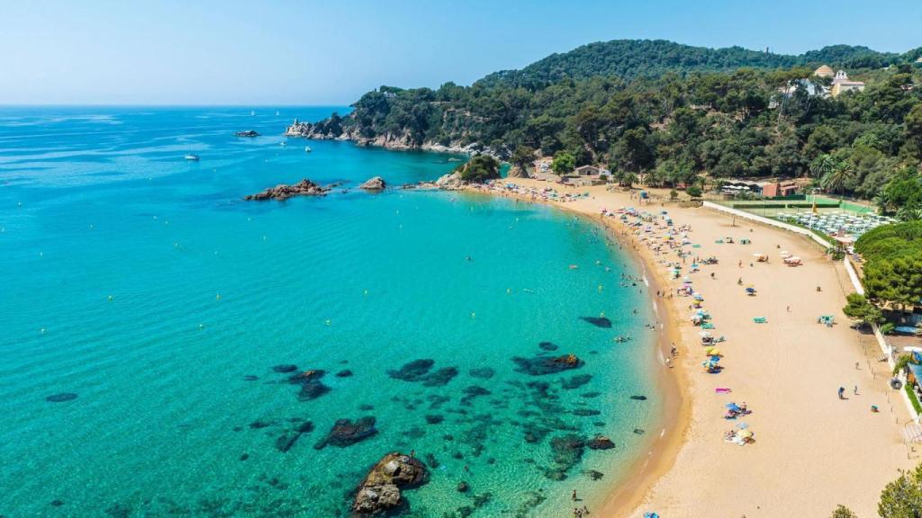 Una playa de la Costa Brava