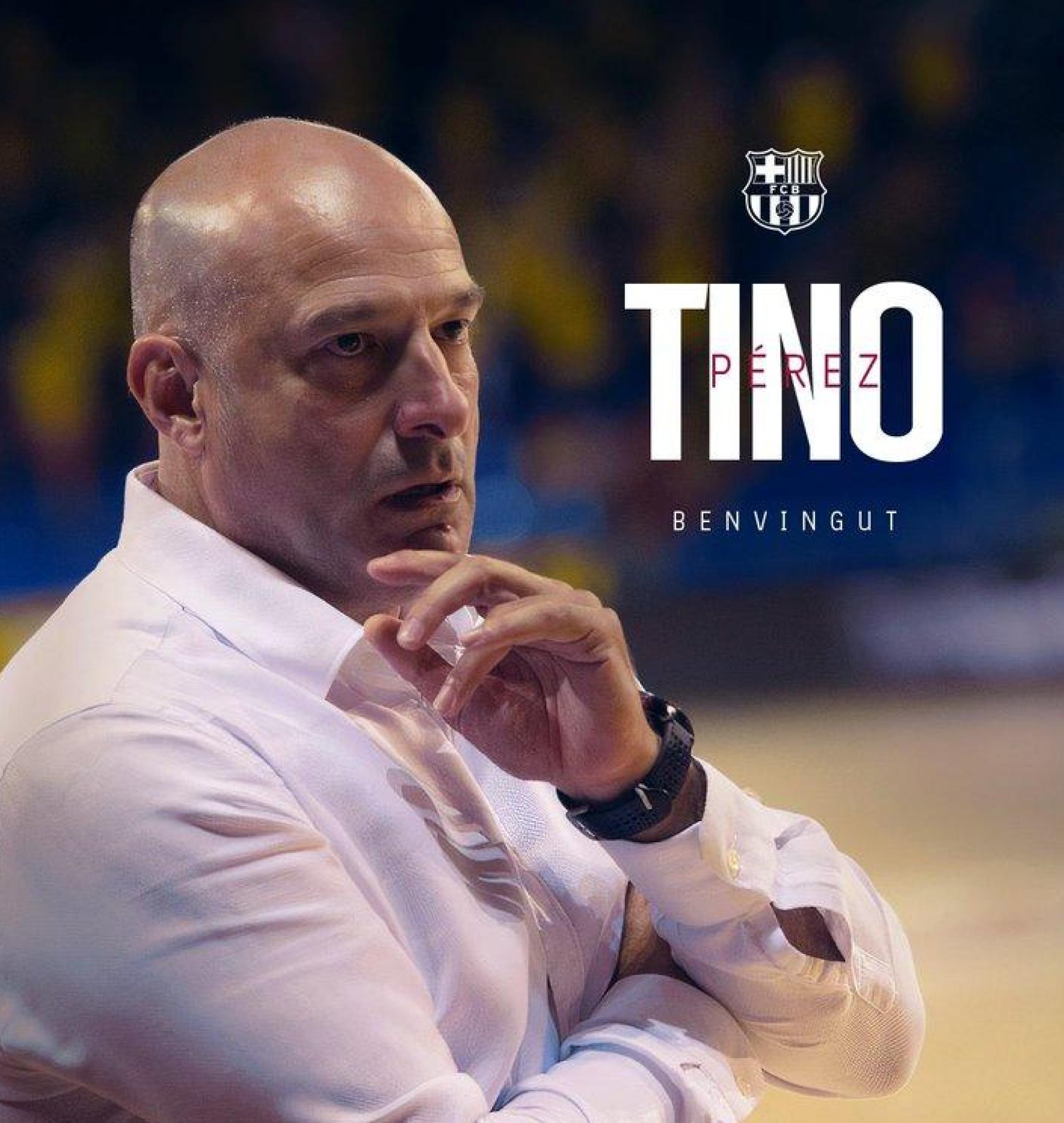 Tino Pérez, nuevo entrenador del Barça de fútbol sala