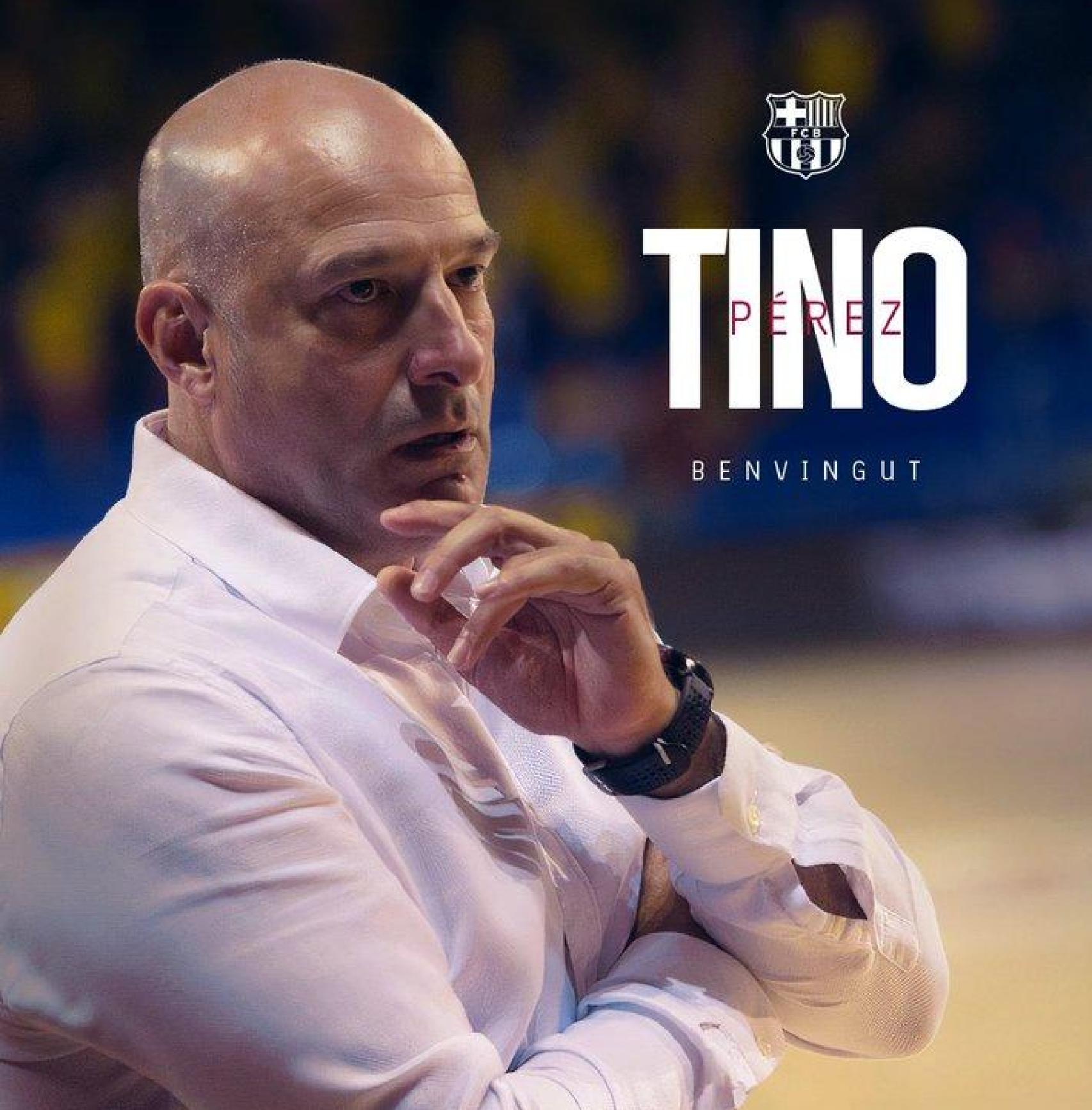 Tino Pérez, nuevo entrenador del Barça de fútbol sala