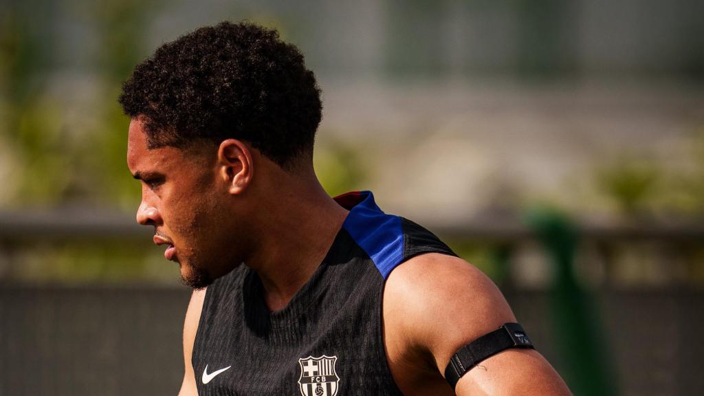 Vitor Roque, en el comienzo de la pretemporada del Barça 2024-25