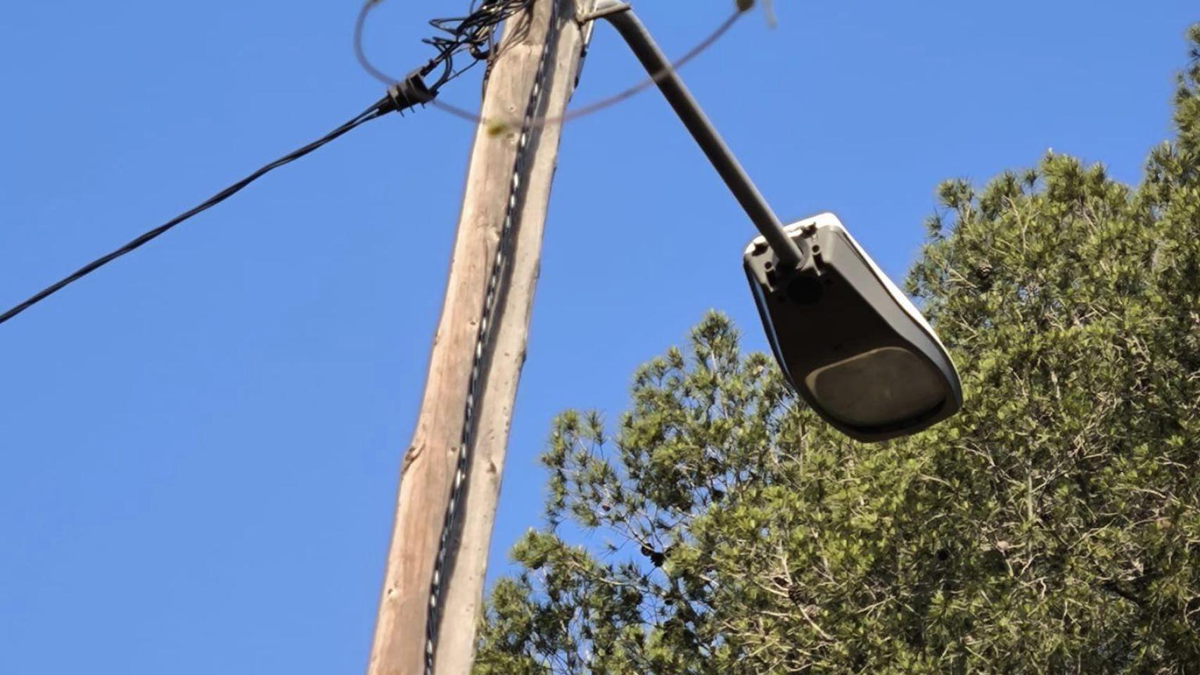 Imagen de un cableado eléctrico
