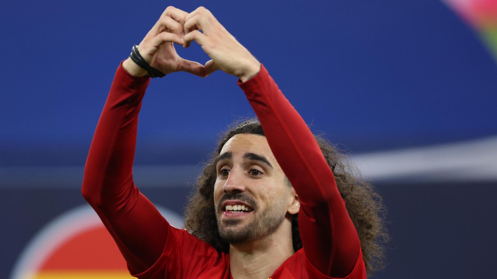 Marc Cucurella dedica la conquista de la Eurocopa a su pareja y sus hijos