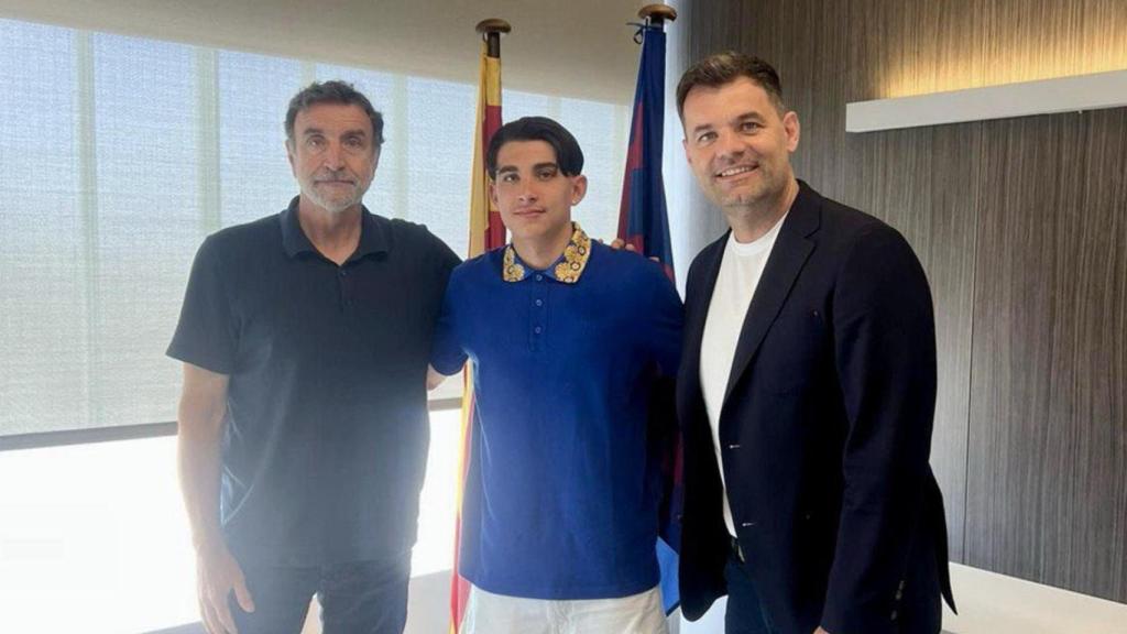 Alexanko y Joan Soler oficializan la renovación de Toni Fernández