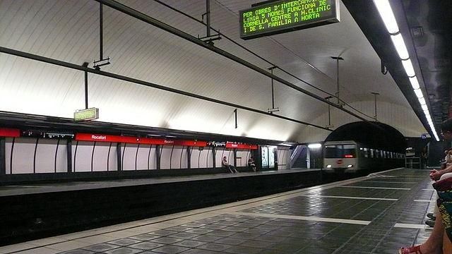 Parada de metro Rocafort