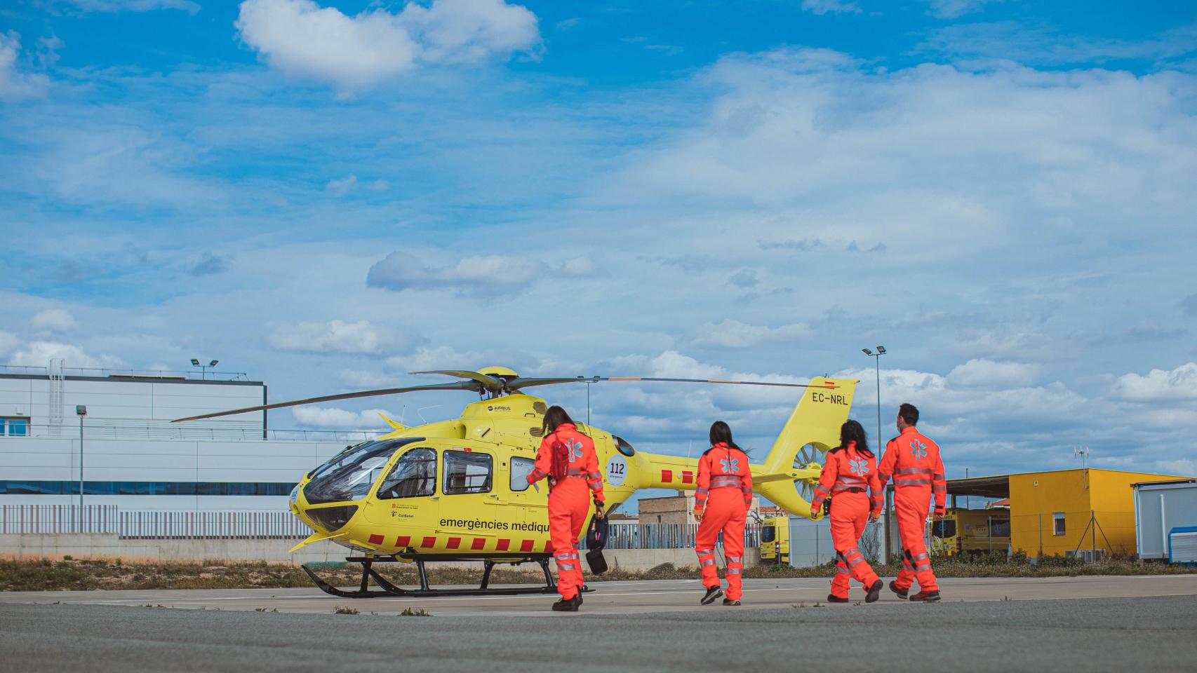 Imagen de un recurso aéreo del SEM de Cataluña