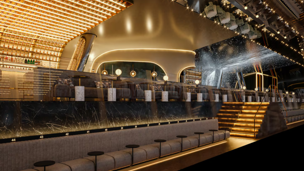 El lujoso 'sky-bar' del Santiago Bernabéu