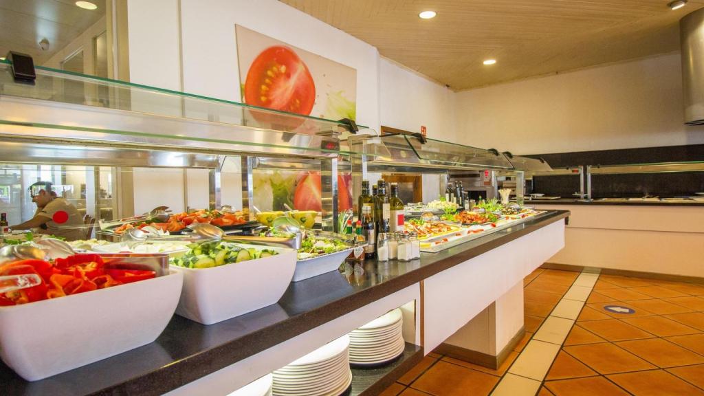 Mesas del Buffet d'Altafulla
