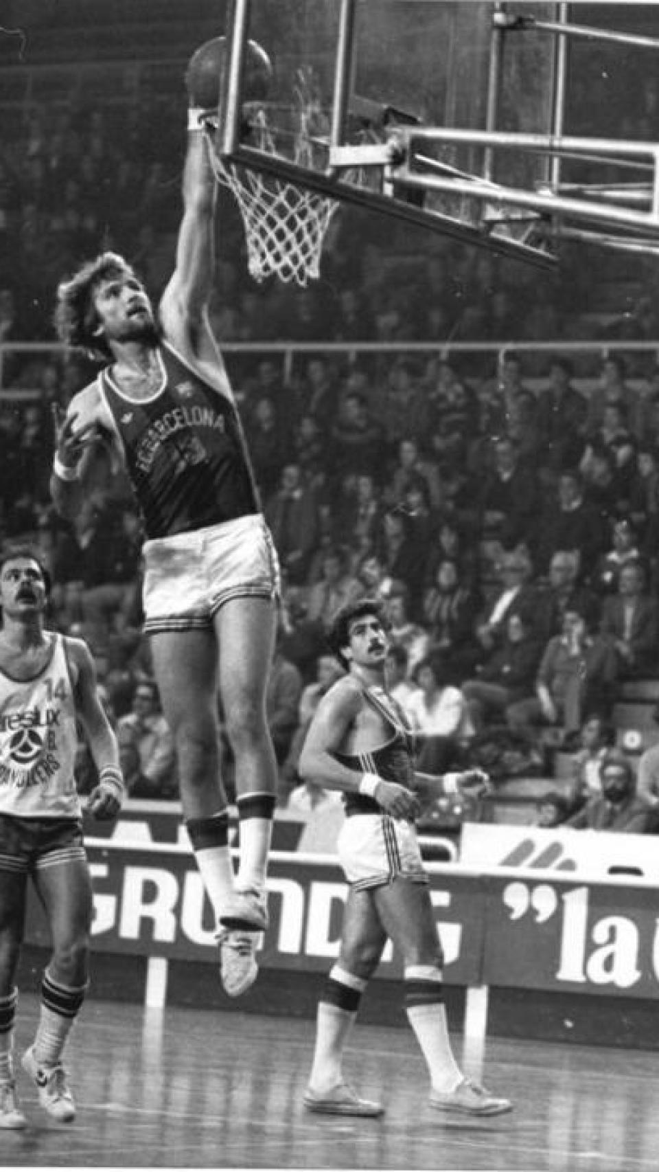 Bob Guyette, en su etapa como jugador del Barça