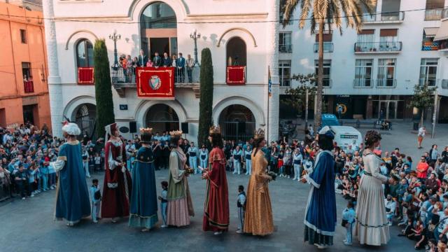 Celebración de la Fiesta Mayor de Badalona en una edición anterior