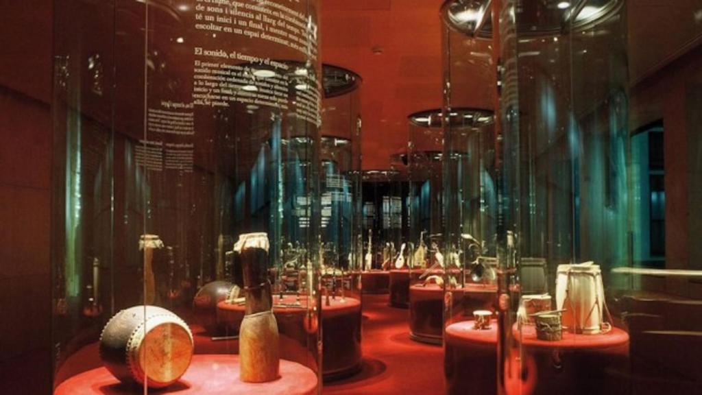 Interior del museu de la Música de Barcelona