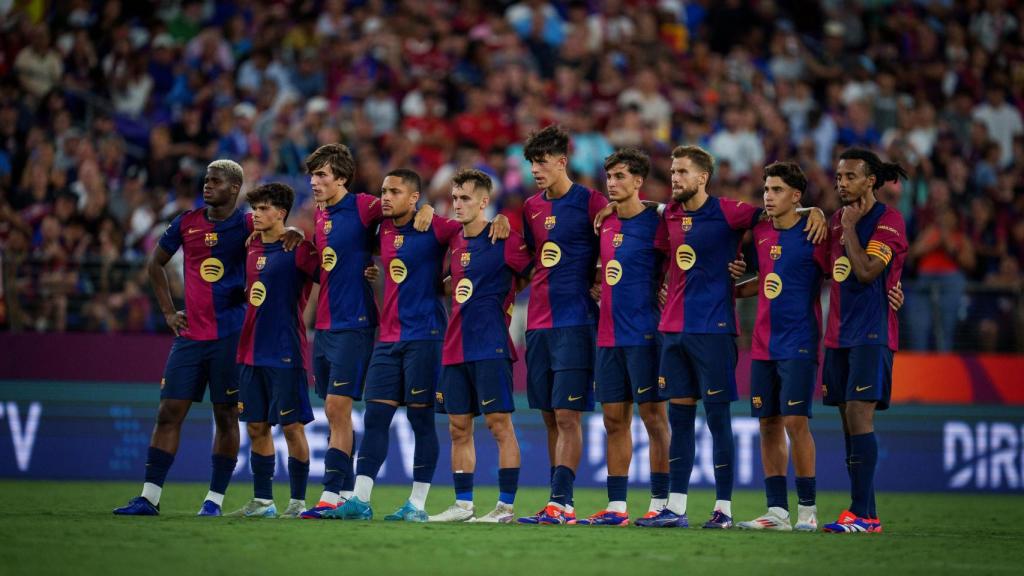 Els jugadors del Barça, als Estats Units