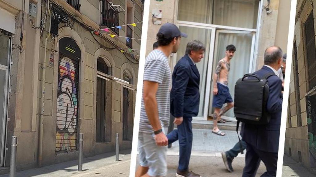 La fotografía viral con Carles Puigdemont y el pasaje por el que ha reaparecido en Barcelona