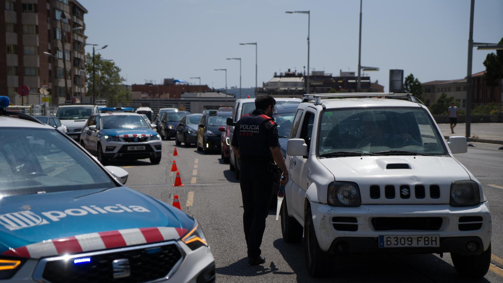 Imagen de la 'Operación Jaula' para localizar a Carles Puigdemont
