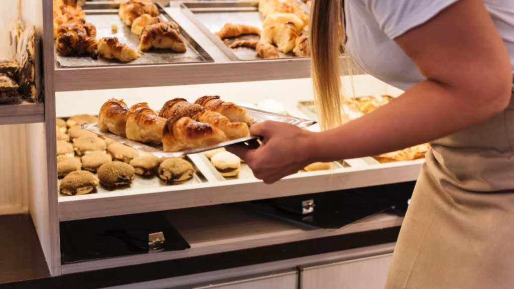 La zona de fleca del supermercat