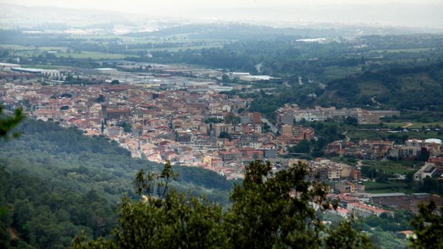 Vistas panorámicas de la Garriga