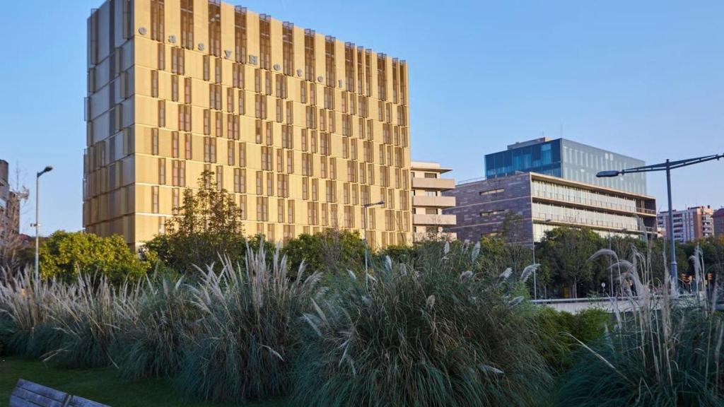 Imagen del easyHotel Fira, primer activo de la marca en Barcelona