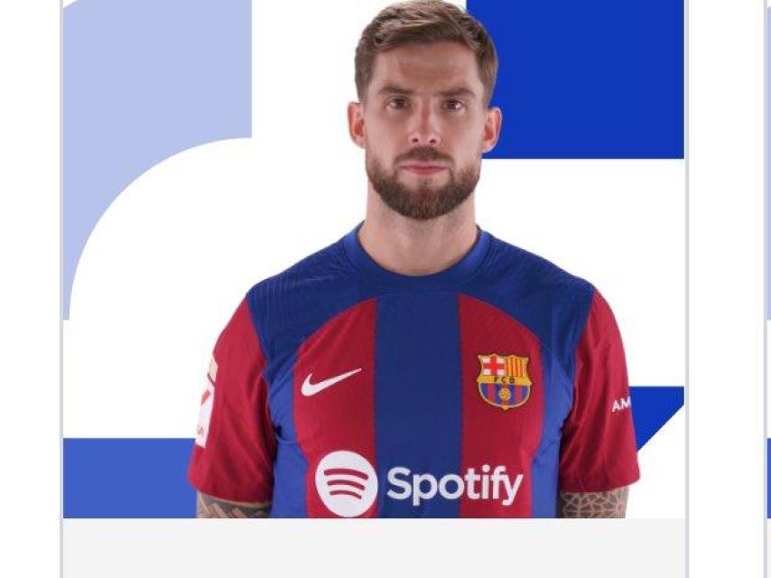 Íñigo Martínez, inscrito en la Liga como jugador del Barça