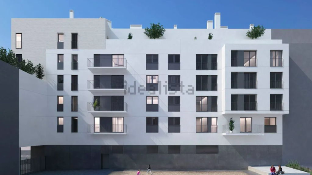 Render dels habitatges d'obra nova del Poblenou