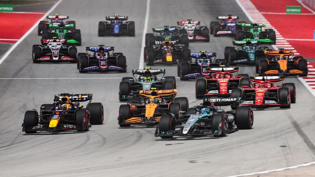 Imagen de la última carrera de F1 en el Circuito de Montmeló