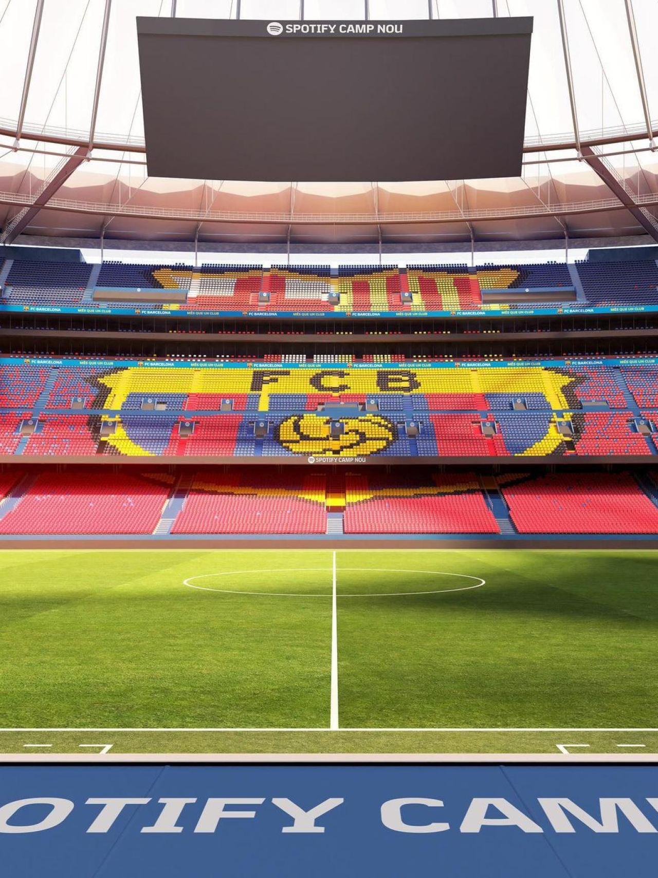 Un vistazo de la infraestructura interna del nuevo Camp Nou (1)
