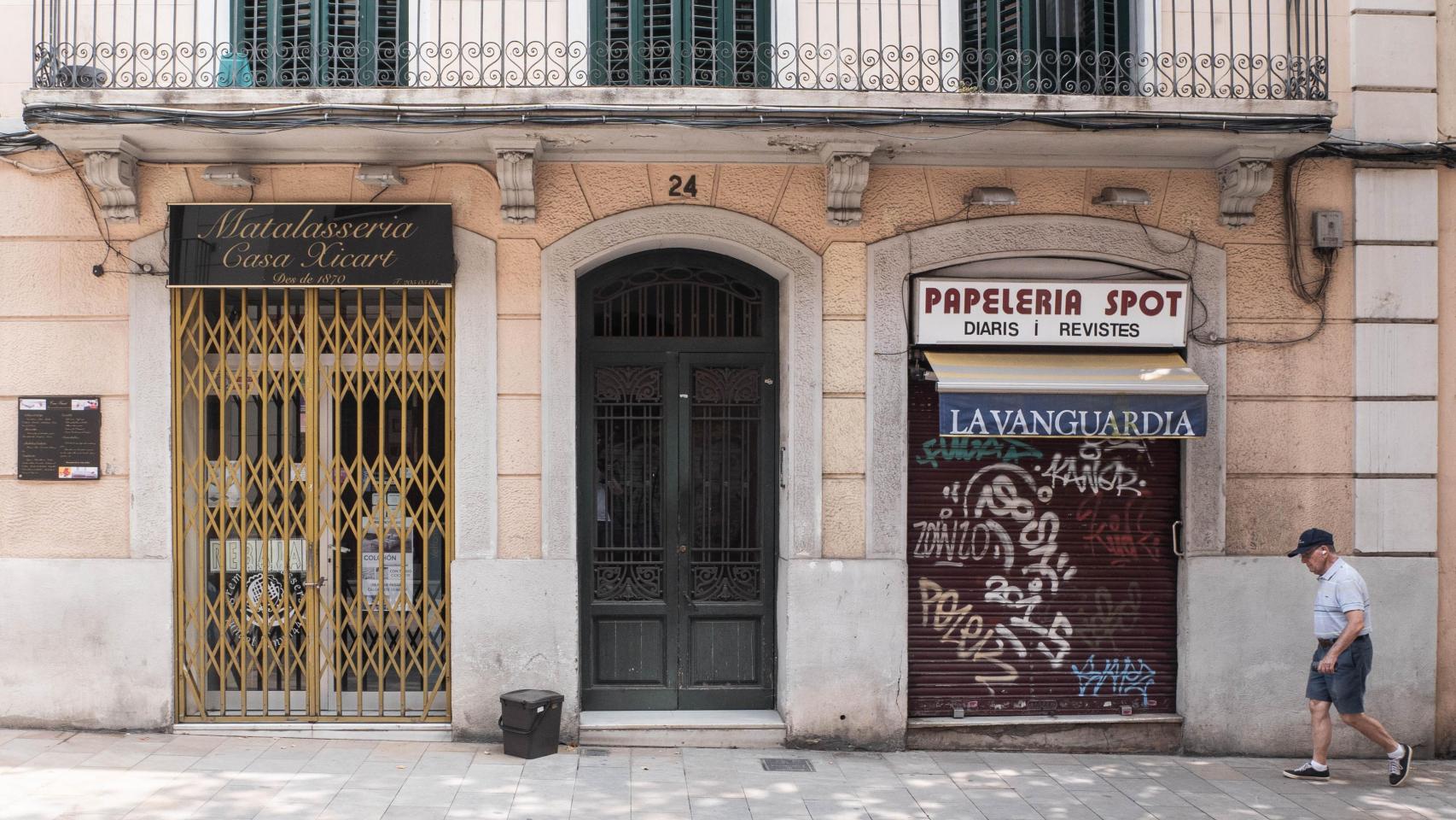 Comercios de Barcelona cerrados en verano