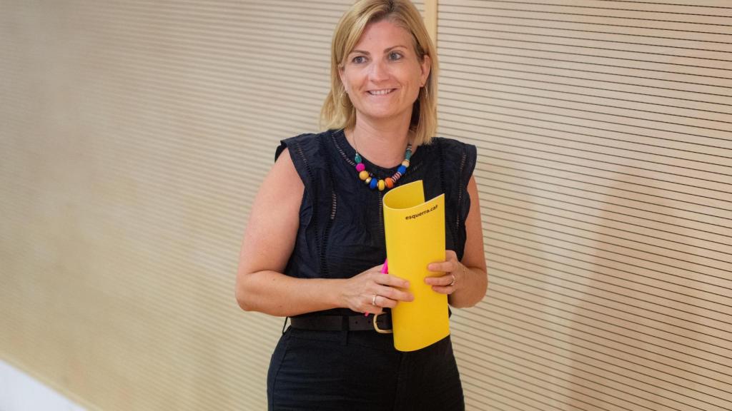 La portavoz de ERC, Raquel Sans