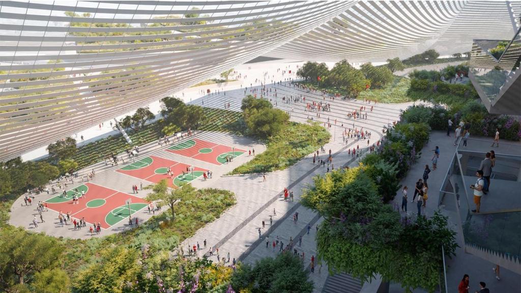 El proyecto del Gran Estadio Hassan II de Casablanca (3)