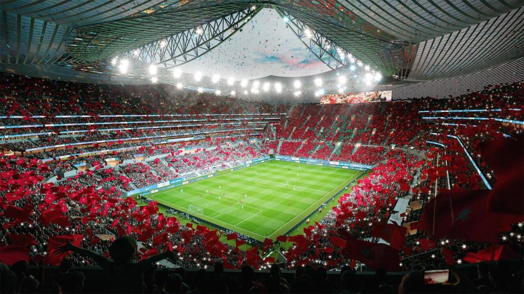 El proyecto del Gran Estadio Hassan II de Casablanca (1)