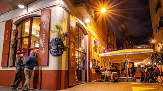 Bar Calders, en la calle del Parlament