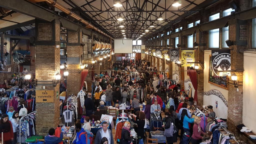 Imagen de uno de los mercadillos vintage