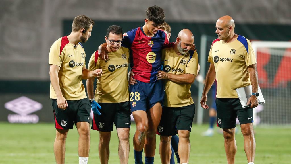 Marc Bernal se marcha lesionado de Vallecas