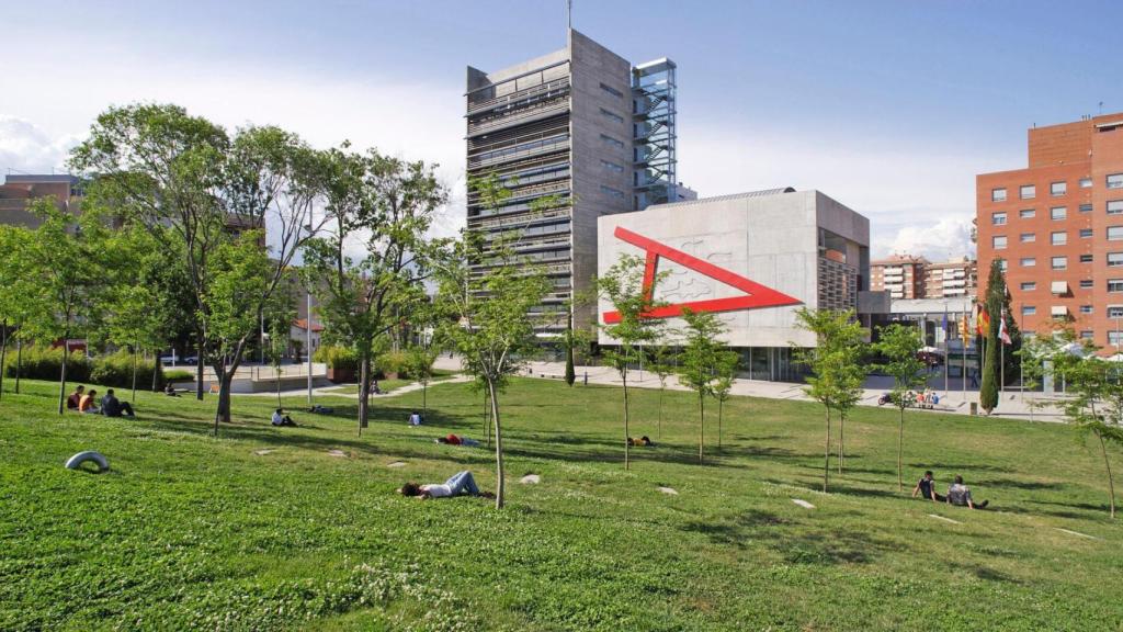 Un parque de Mollet del Vallès