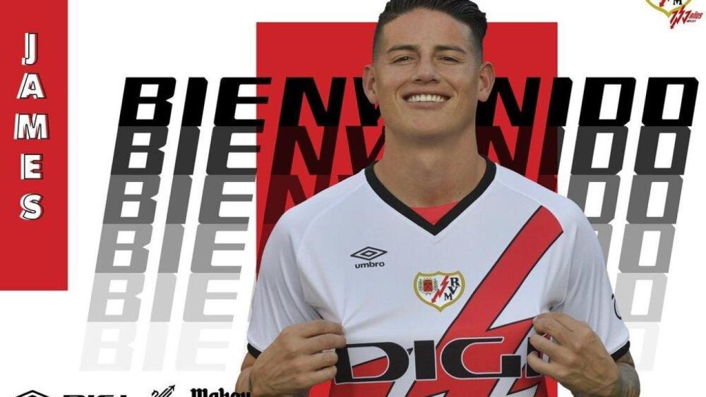 James Rodríguez ficha por el Rayo Vallecano